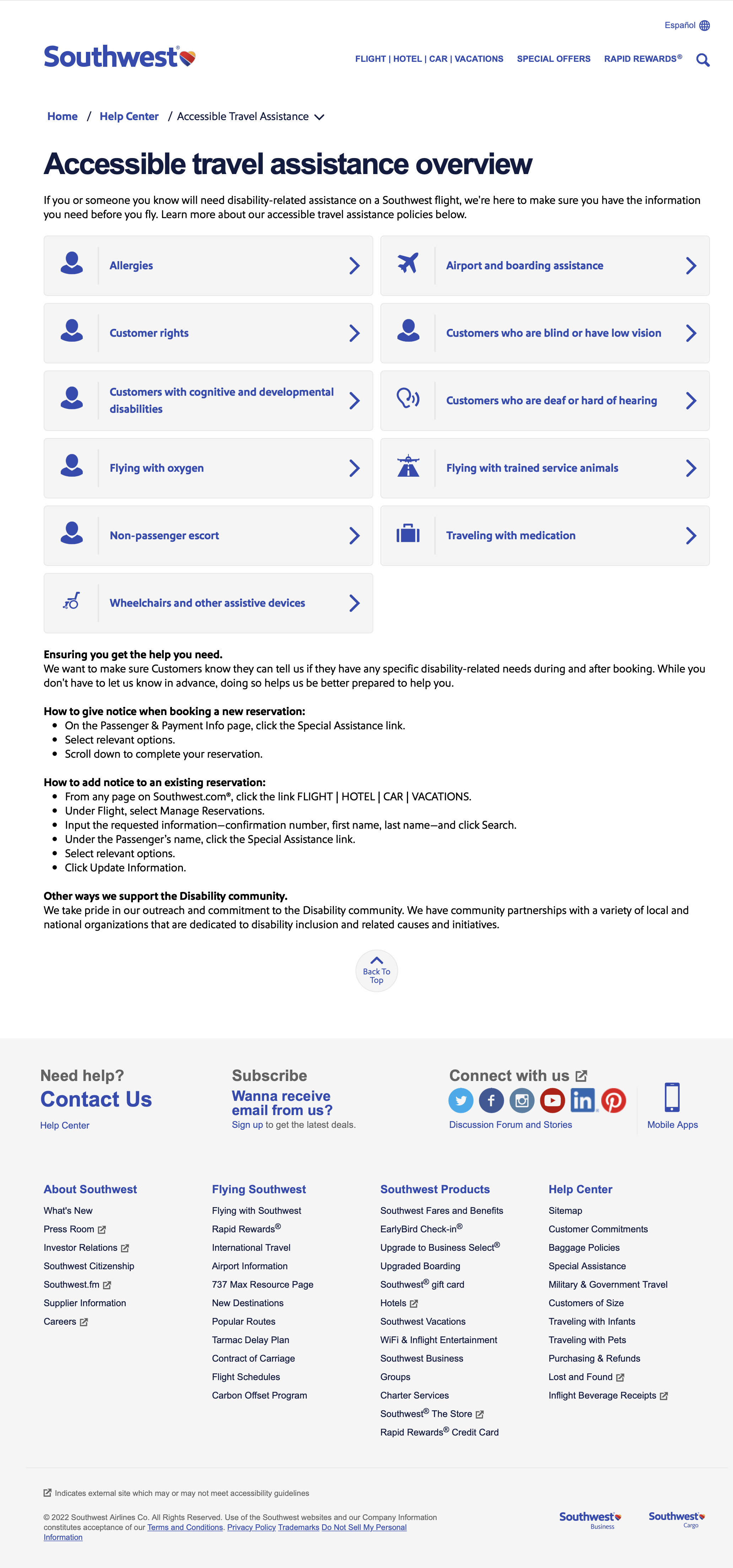 Mobile-friendly accessible travel content