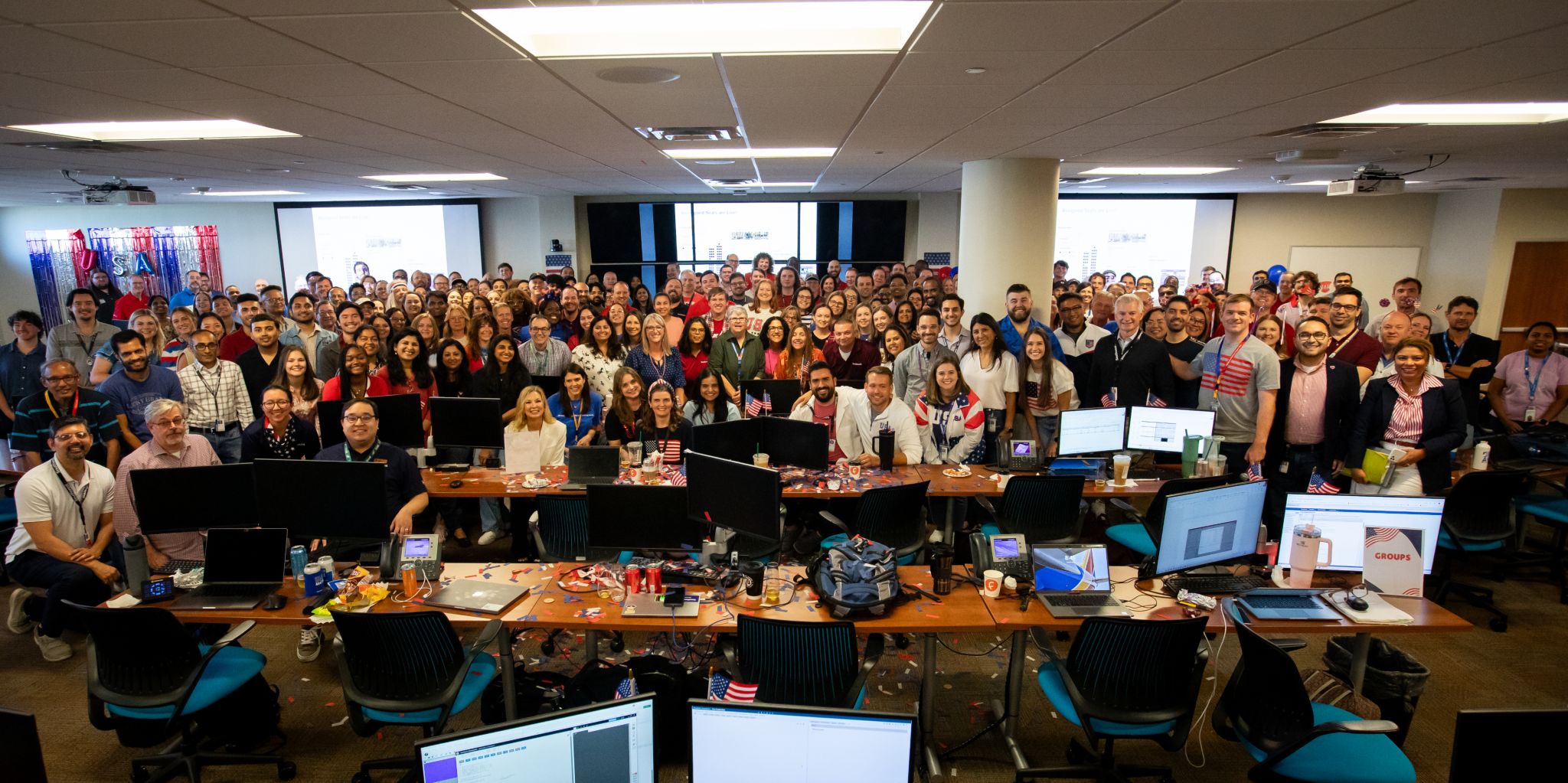 Assigned seating experience