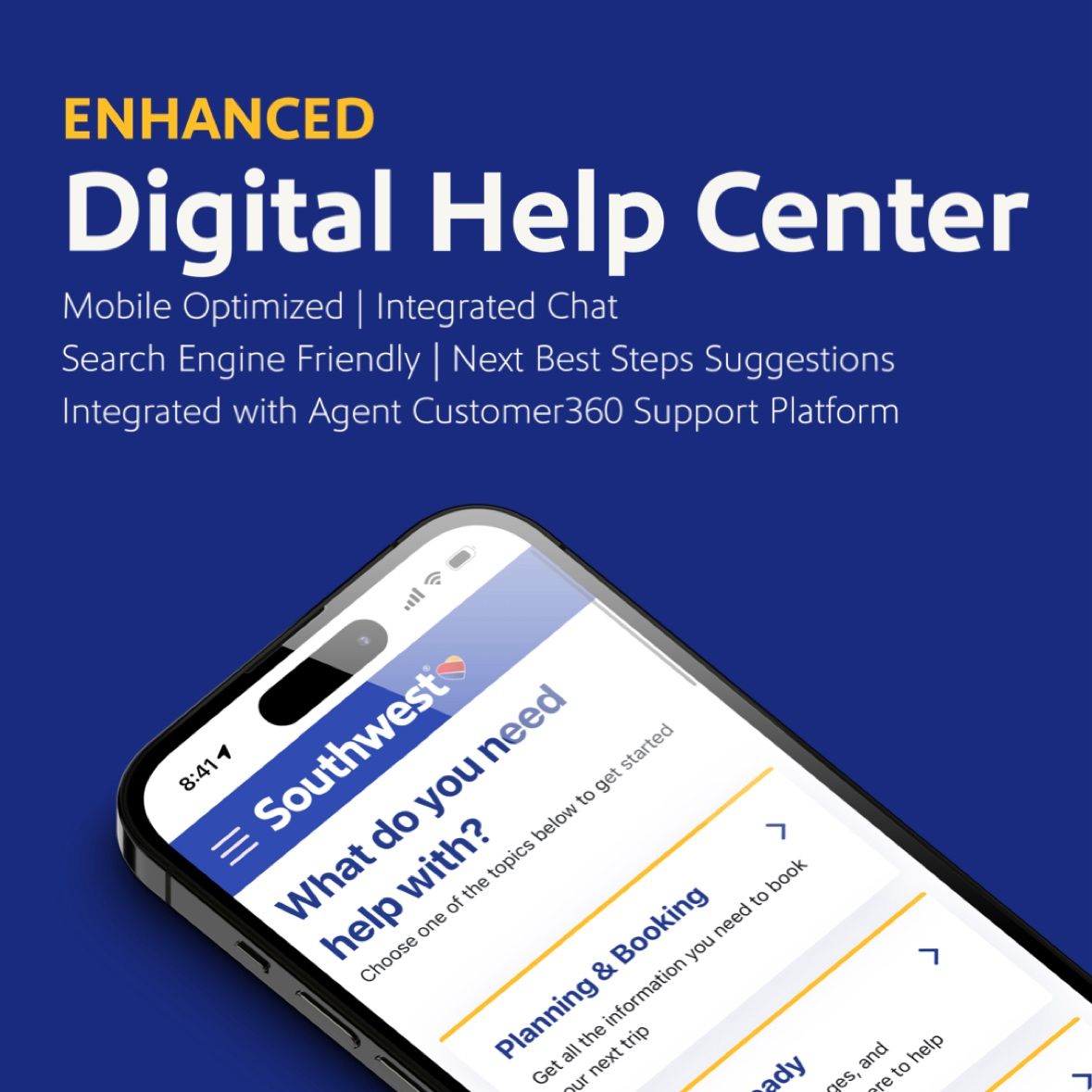 New Help Center design