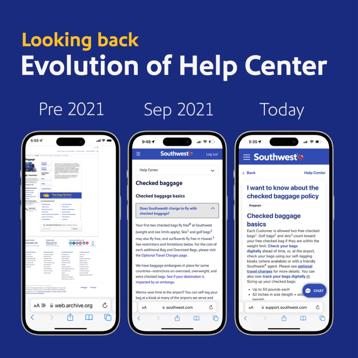 Help Center features