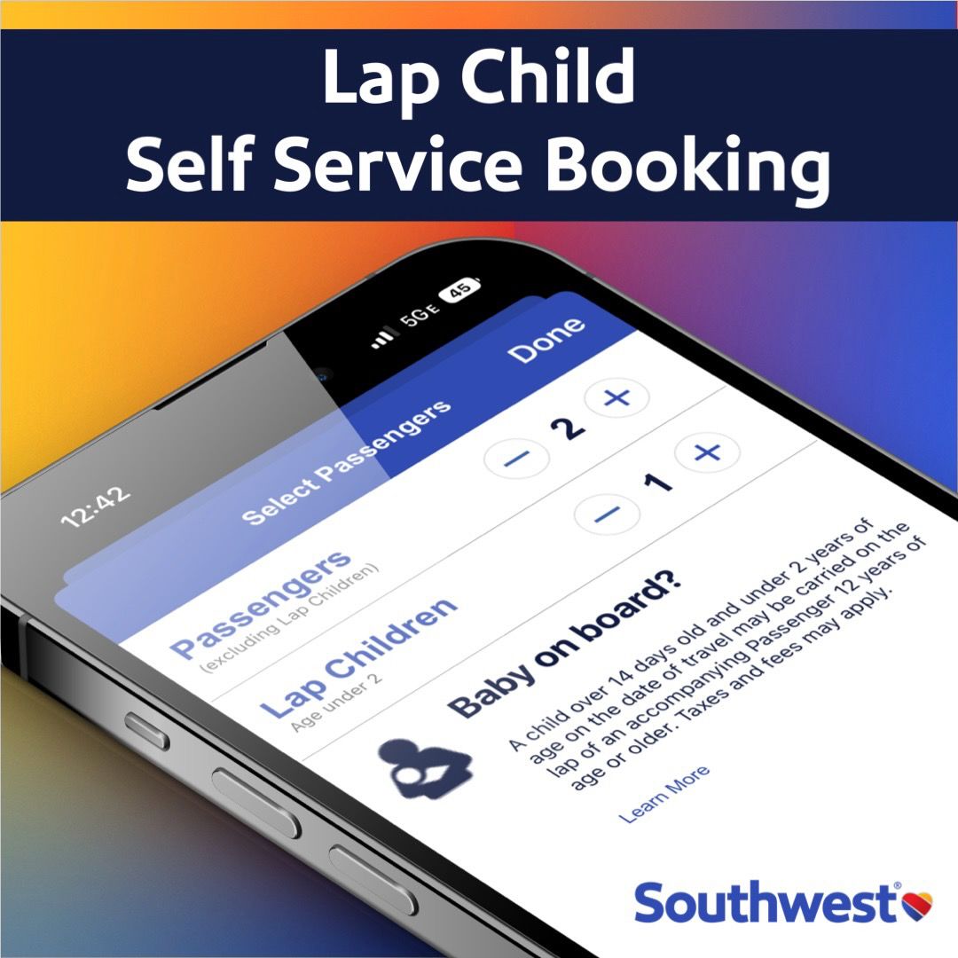 Lap child self-service booking