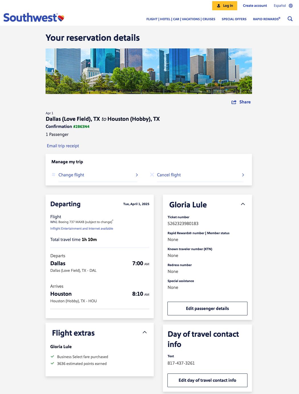 Responsive reservation management