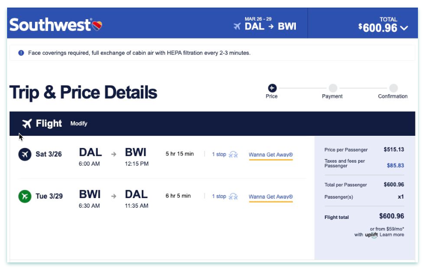 Uplift placement expansion